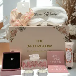 Contents Of The Afterglow Post-Natal Healing Gift Set