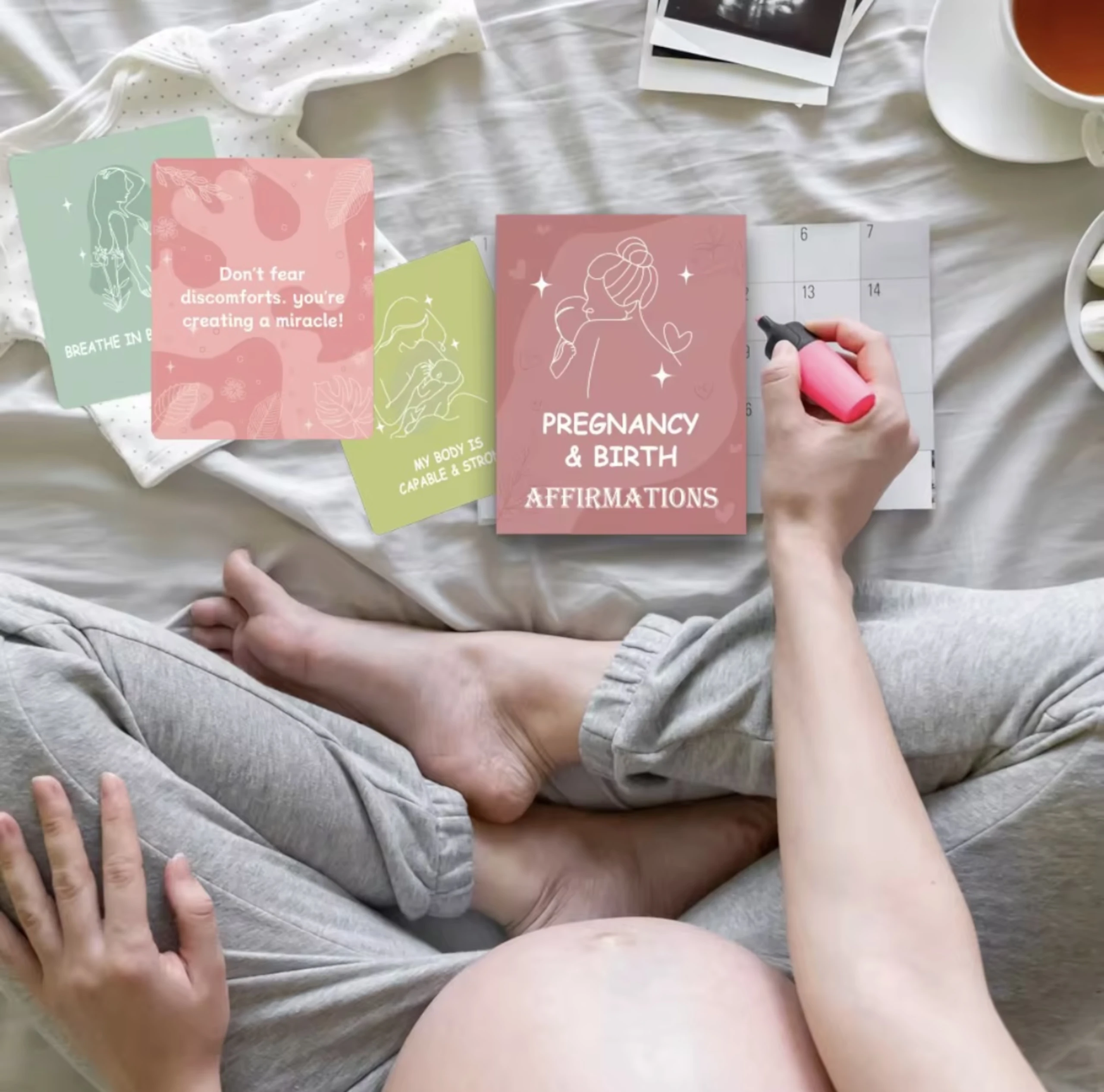 Pregnancy And Birth Affirmation Cards - Image 3